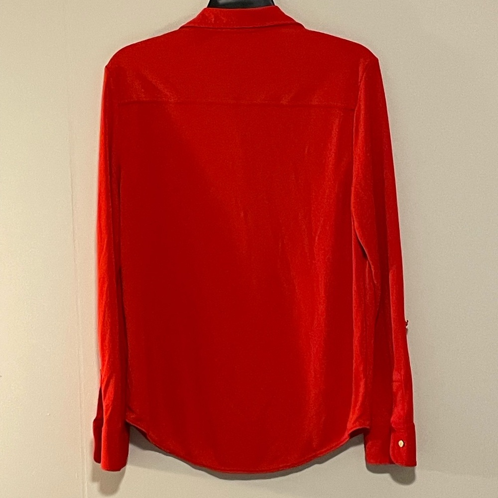 Red Ralph Lauren Blouse Item # 11293 - Picture 3 of 3